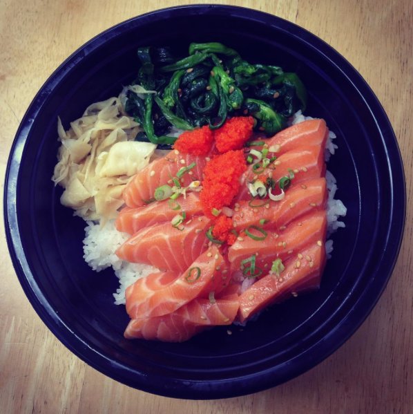 Poke bowl na Instagramie