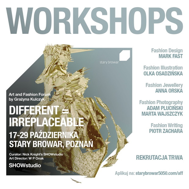 Aplikuj na warsztaty Art & Fashion Forum w Poznaniu