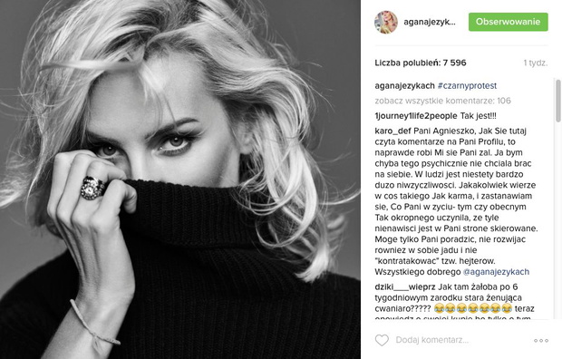 @aganajezykach Instagram