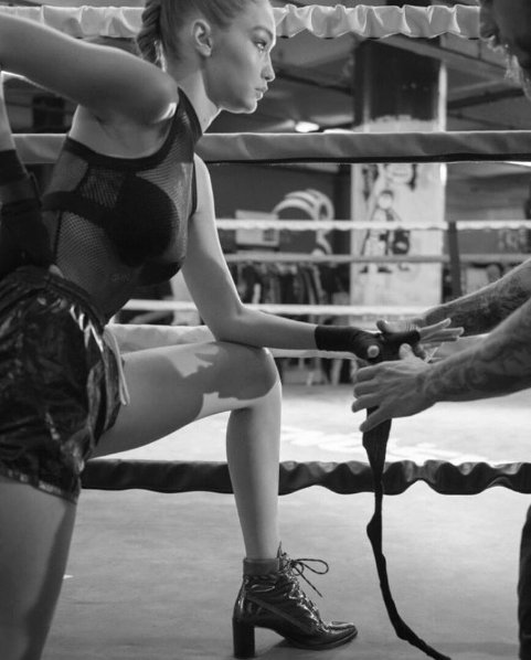 Gigi Hadid x Stuart Weitzman jesień 2016