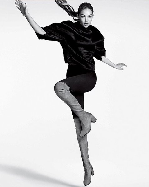 Gigi Hadid x Stuart Weitzman wiosna 2016