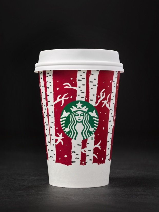 13 świątecznych kubków Starbucksa