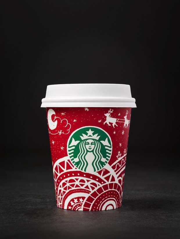 13 świątecznych kubków Starbucksa