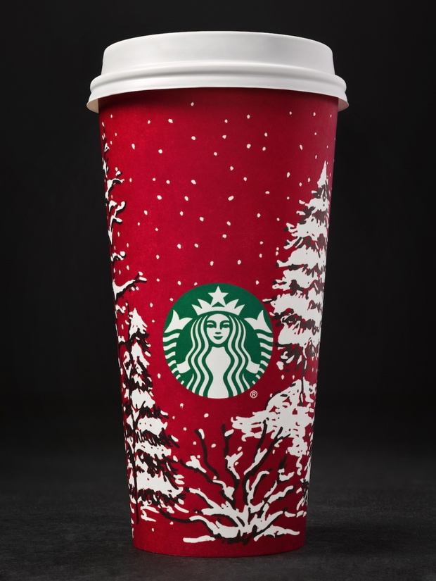 13 świątecznych kubków Starbucksa