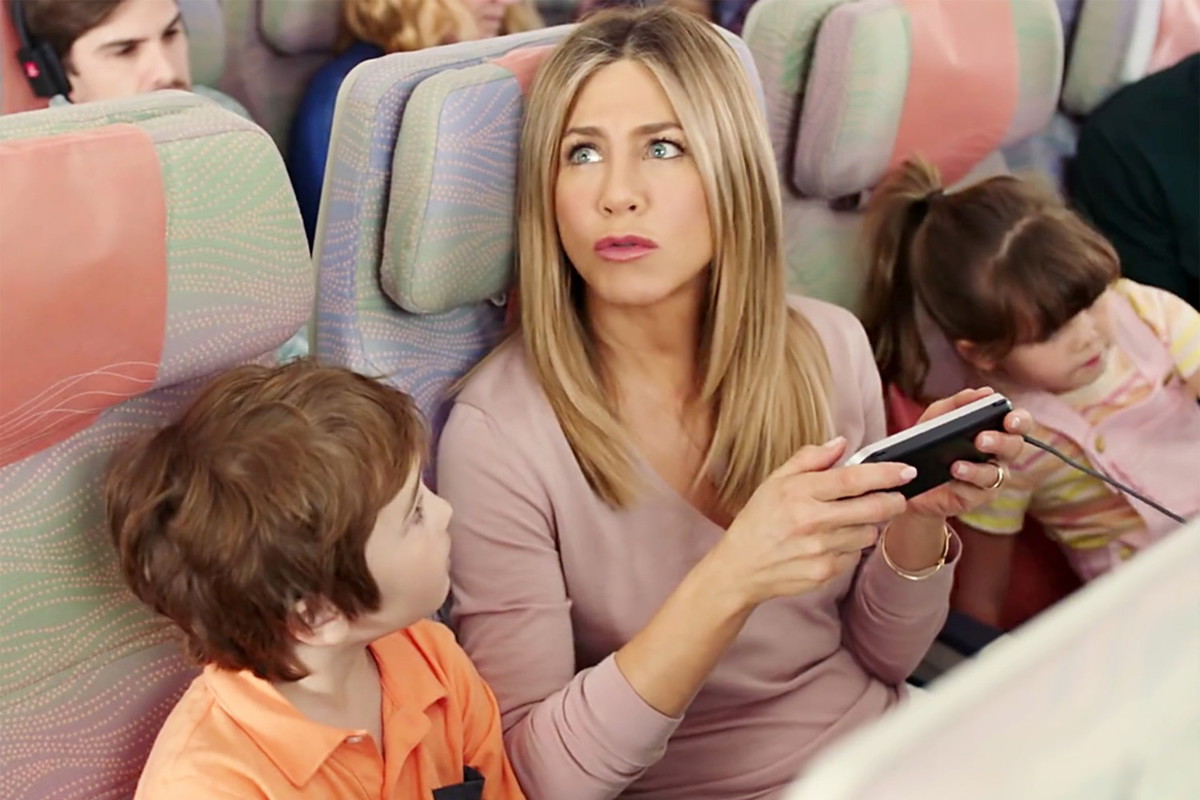 Jennifer Aniston w reklamie Emirates
