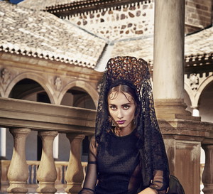 Daria Zhalina, sesja w stylu Haute Couture