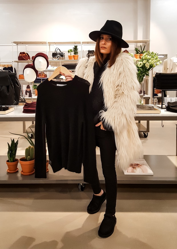 Kinga Litwińczuk (Style On) wybrała sweter z dodatkiem moheru