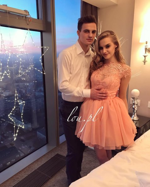 Patryk Grudowicz i Karolina Pisarek spotkali się na planie sesji