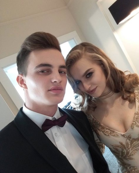 Patryk Grudowicz i Karolina Pisarek spotkali się na planie sesji
