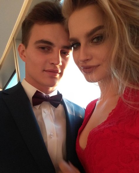 Patryk Grudowicz i Karolina Pisarek spotkali się na planie sesji