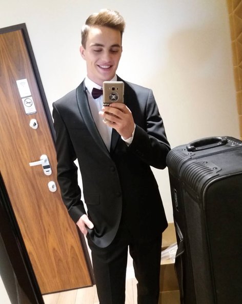 Patryk Grudowicz i Karolina Pisarek spotkali się na planie sesji