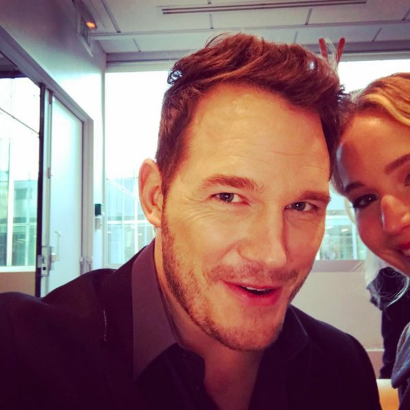 Jennifer Lawrence i Chris Pratt