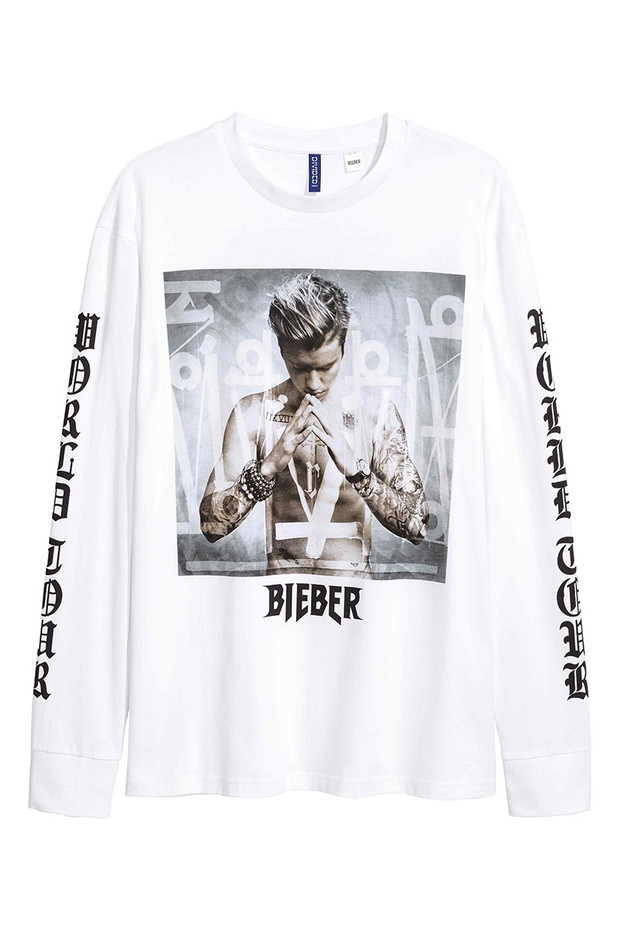 W H&M dostępna jest kolekcja Justin Bieber Purpose Tour