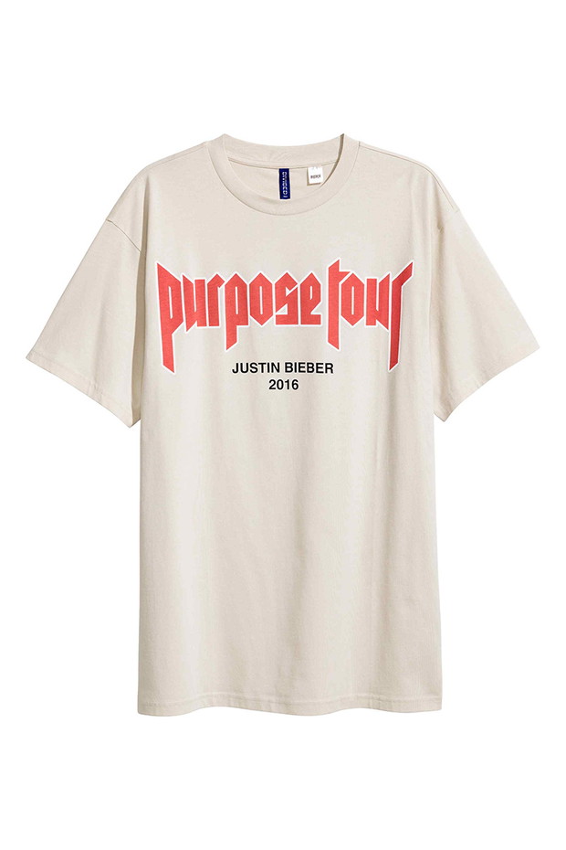 W H&M dostępna jest kolekcja Justin Bieber Purpose Tour