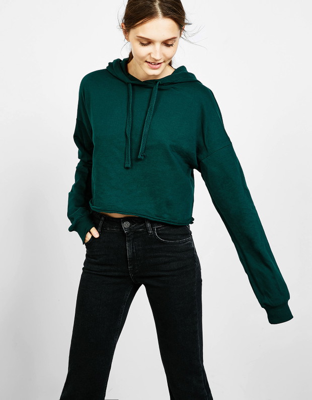 Wyprzedaże w Bershka: Bardzo długa bluza z rękawem