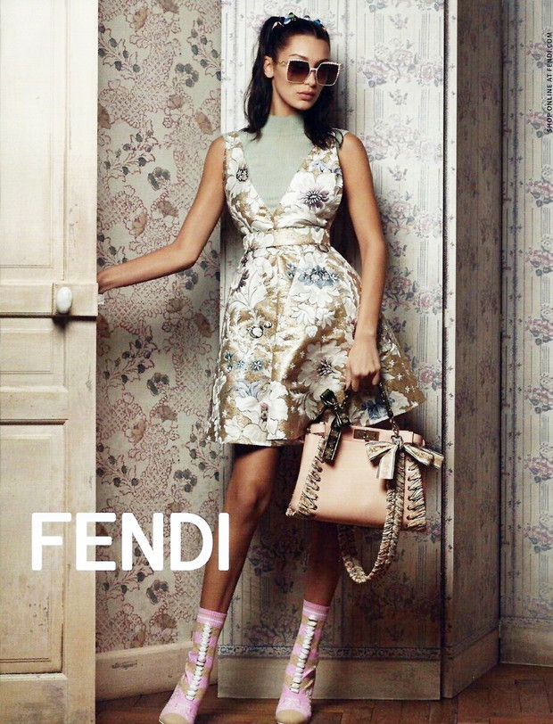 Gigi i Bella Hadid w kampanii Fendi wiosna/lato 2017