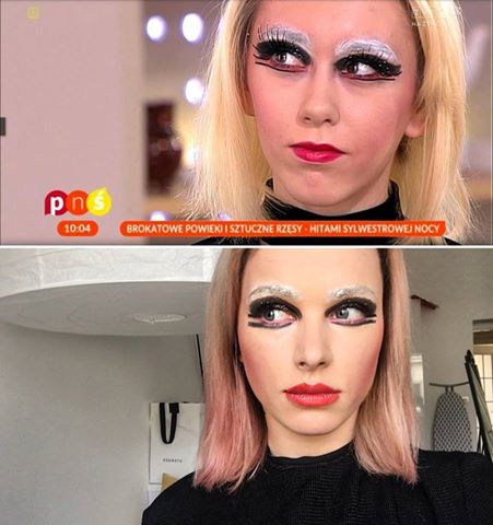Maffashion odtworzyła makijaż z "Pytania na śniadanie"