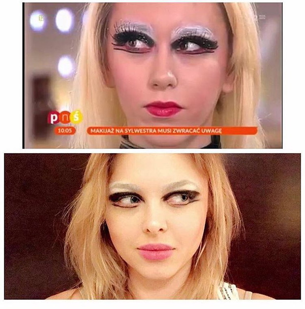 Joanna Opozda w makijażu z Pytania na śniadanie