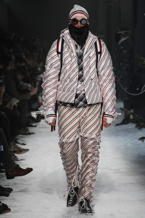 Adam Kaszewski, pokaz MONCLER GAMME BLEU jesień-zima 2017/18