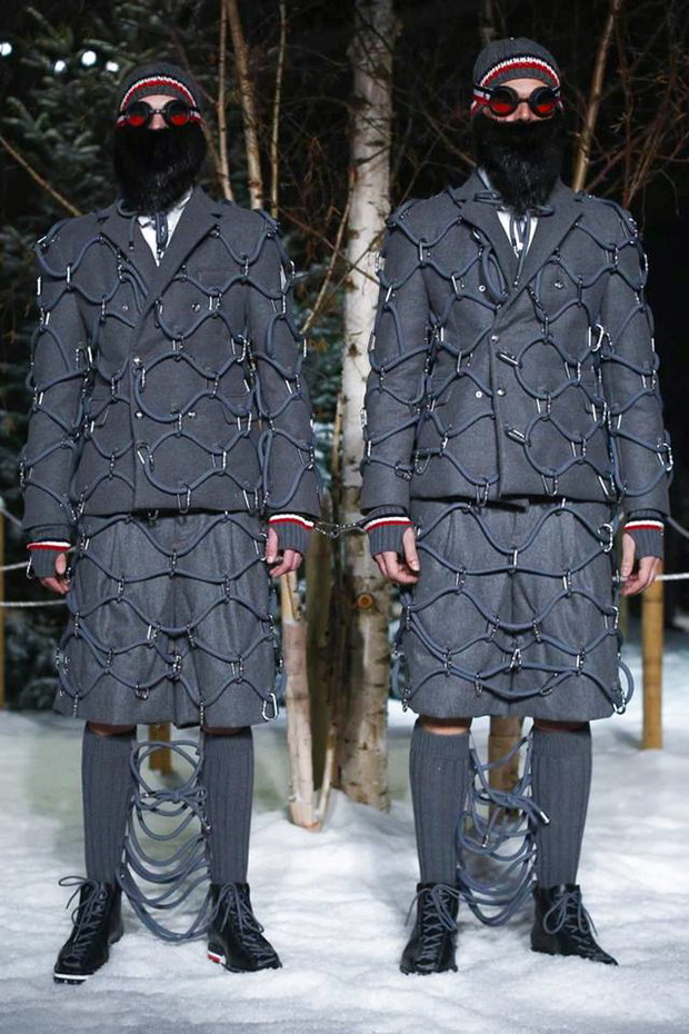 Adrian Grygianiec, pokaz MONCLER GAMME BLEU jesień-zima 2017/18