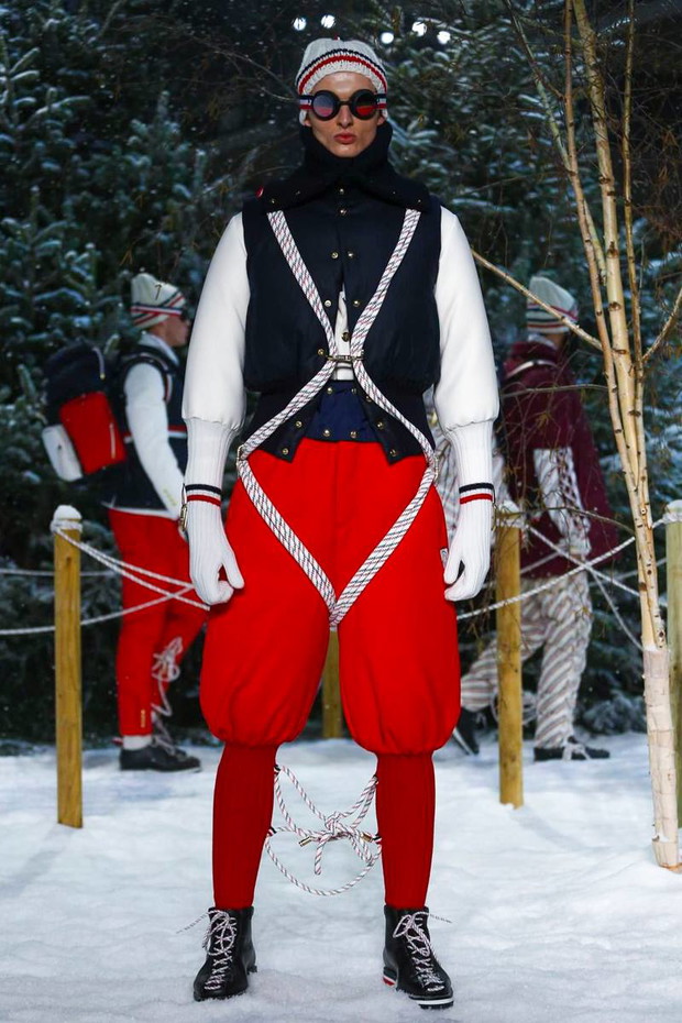 Alex Sosnowski, MONCLER GAMME BLEU jesień-zima 2017/18