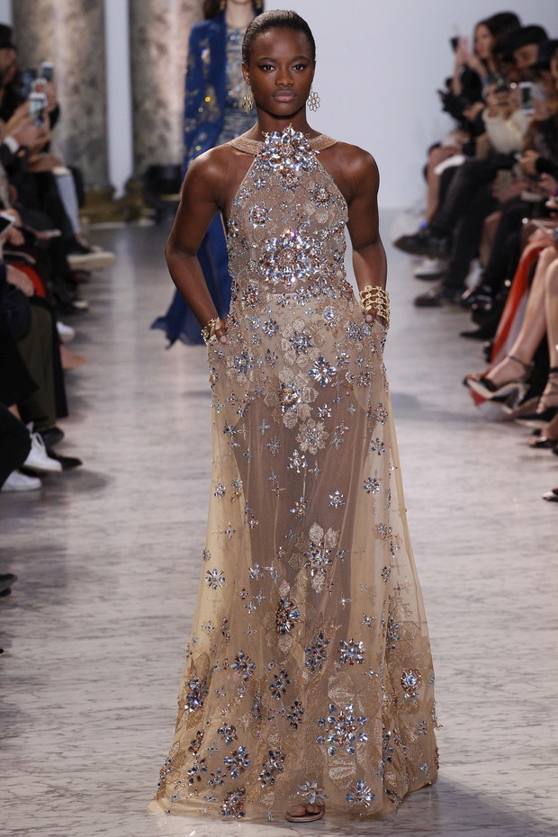 Elie Saab haute couture wiosna 2017