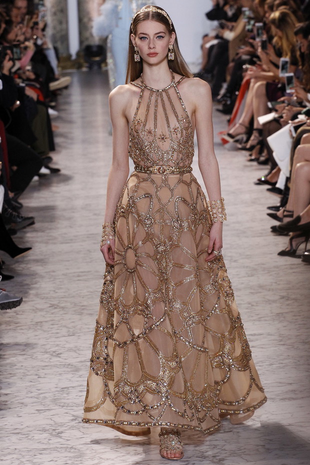 Elie Saab haute couture wiosna 2017