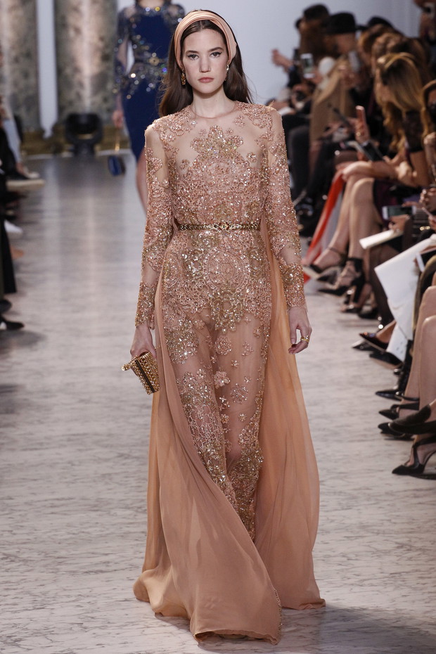 Elie Saab haute couture wiosna 2017