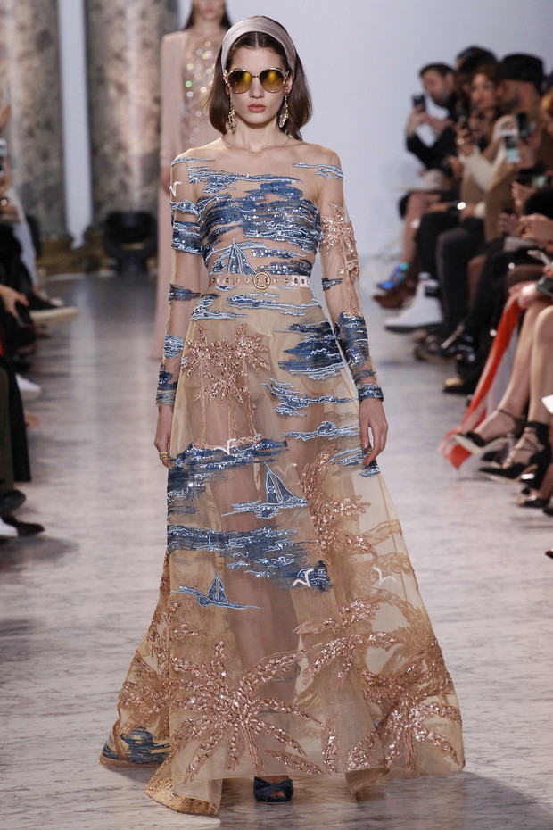 Elie Saab haute couture wiosna 2017