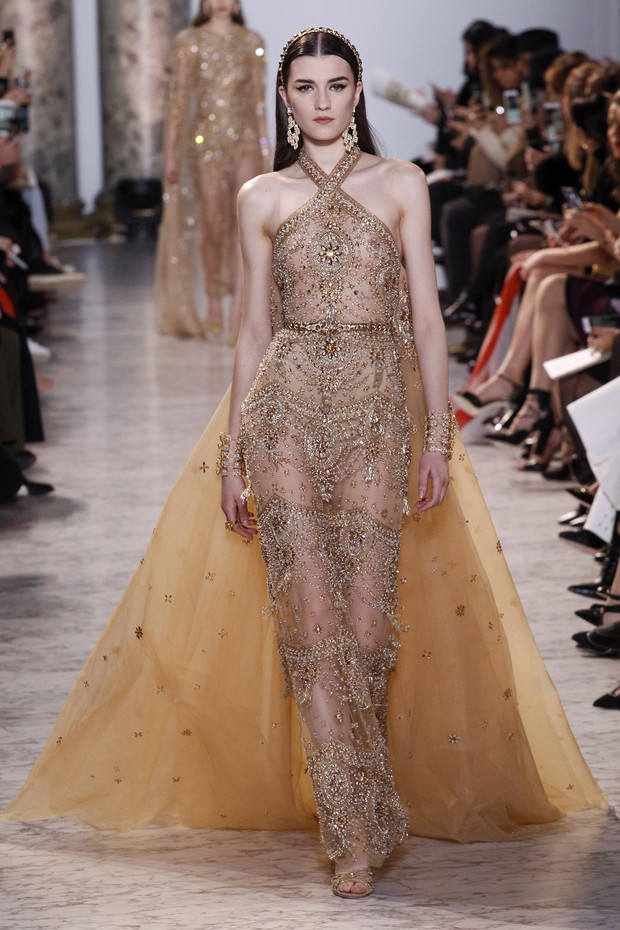 Elie Saab haute couture wiosna 2017
