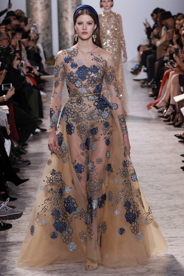 Elie Saab haute couture wiosna 2017