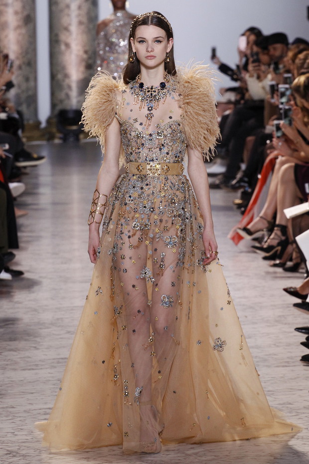 Elie Saab haute couture wiosna 2017