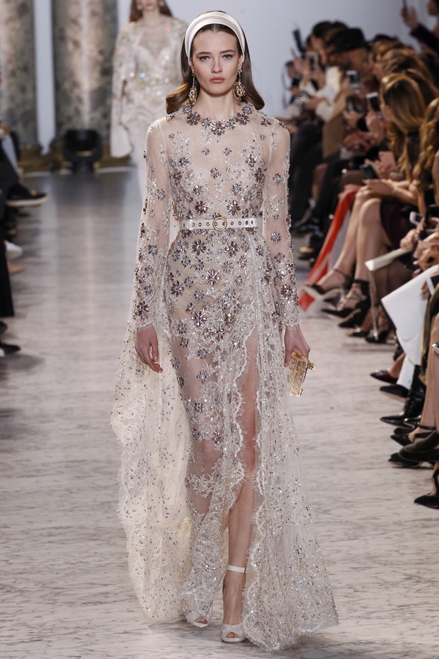 Elie Saab haute couture wiosna 2017