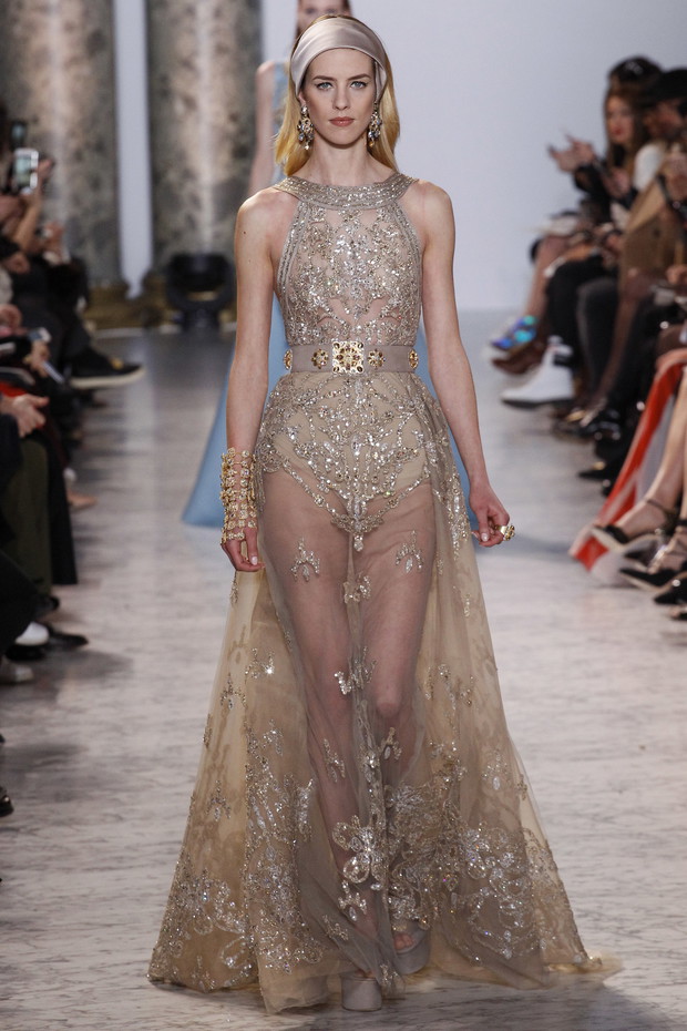 Elie Saab haute couture wiosna 2017