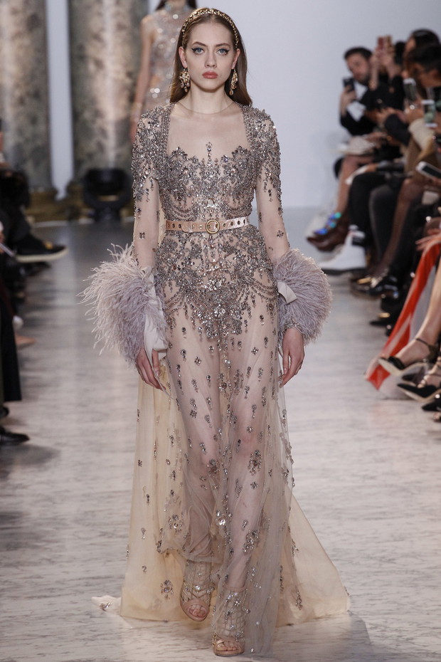 Elie Saab haute couture wiosna 2017