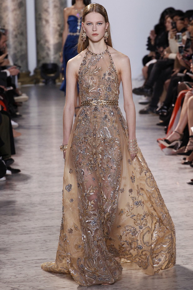 Elie Saab haute couture wiosna 2017