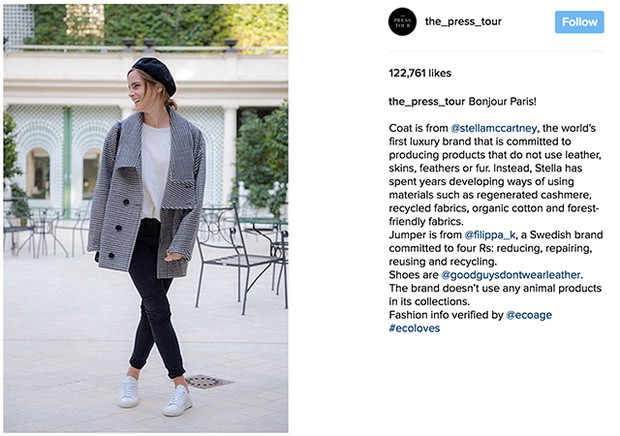 Emma Watson po raz kolejny udowodniła, że powinniśmy się na niej wzorować!