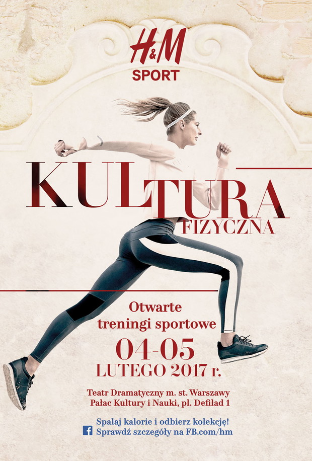 H&M Kultura Fizyczna, 4.02 i 5.02.2017 na deskach Teatru Dramatycznego w Warszawie