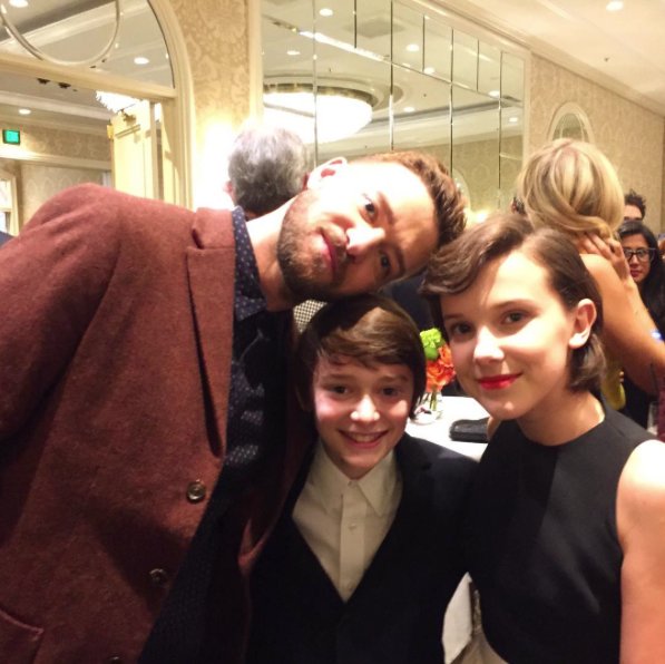 Justin Timberlake, Noah Schnapp, Millie Bobby Brown