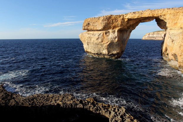 Azure Window, czyli Lazurowe Okno na Malcie