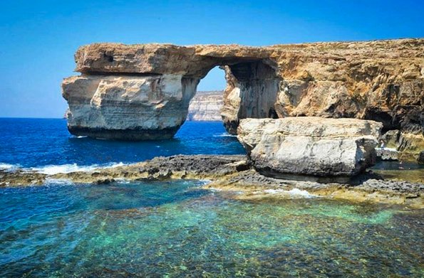Azure Window, czyli Lazurowe Okno na Malcie