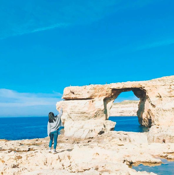 Azure Window, czyli Lazurowe Okno na Malcie