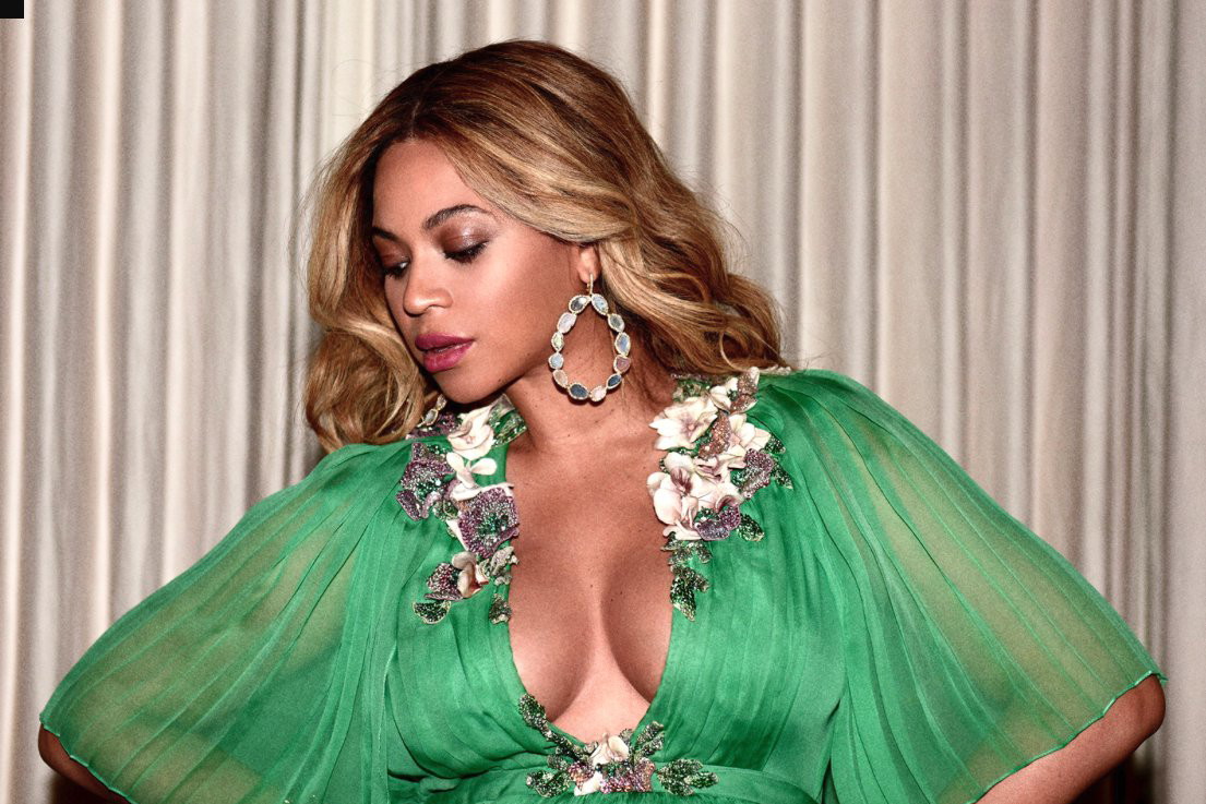 Beyonce w sukni Gucci