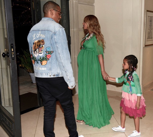 Jay Z, Blue Ivy, Beyonce w projektach Gucci