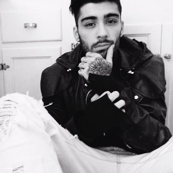 Zayn Malik w kampanii Versus Versace wiosna 2017, zdjęcia: Gigi Hadid