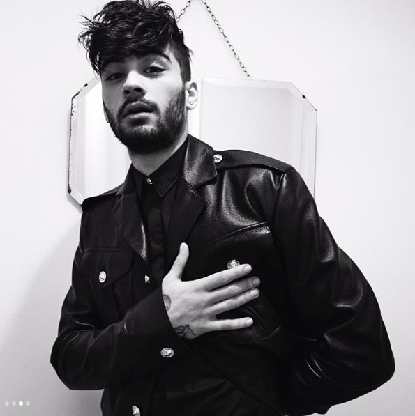 Zayn Malik w kampanii Versus Versace wiosna 2017, zdjęcia: Gigi Hadid