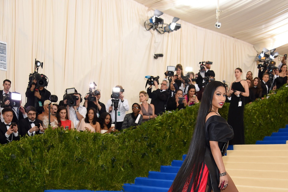 Nicki Minaj w kreacji marki H&M na Met Gala 2017