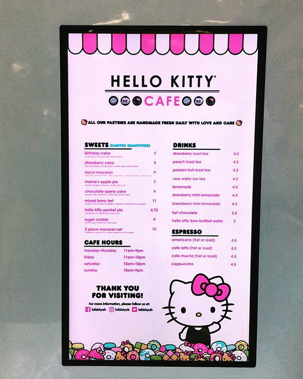 Hello Kitty Café, czyli najbardziej urocza kawiarnia świata