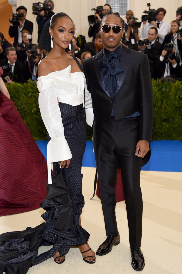 Modelka Jourdan Dunn i raper Future w projektach marki H&M na Met Gala 2017