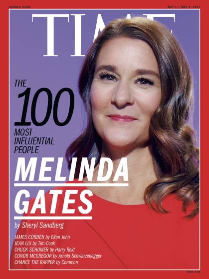 Najbardziej wpływowi ludzie 2017 roku według magazynu Time - Melinda Gates